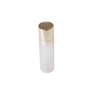 Botella de plástico de bomba de loción vacía de tereftalato de polietileno de 50/80 / 100ml para embalajes cosméticos HY-M06